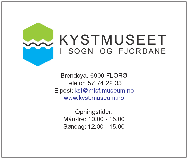 Kystmuseet - i Sogn og Fjordane